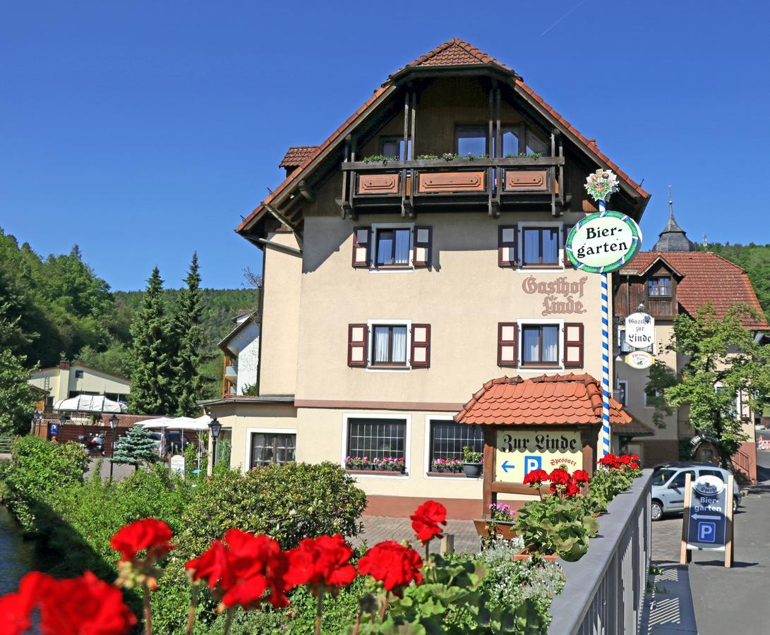 Landgasthof Zur Linde Heimbuchenthal Dış mekan fotoğraf